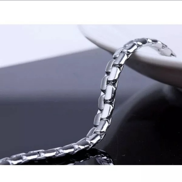 Stainless steel Jewelry - 22" STAINLESS STEEL 4mm chain necklace